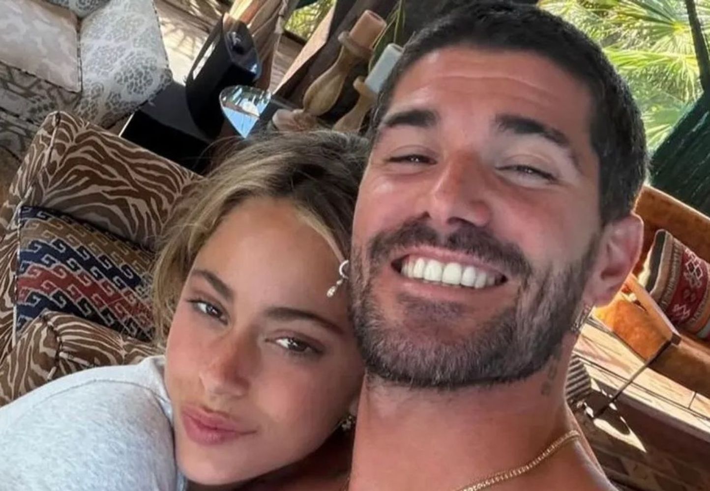 Tini Stoessel y Rodrigo de Paul.