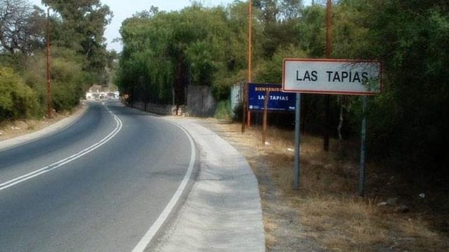 Las Tapias, donde ocurrió la tragedia.