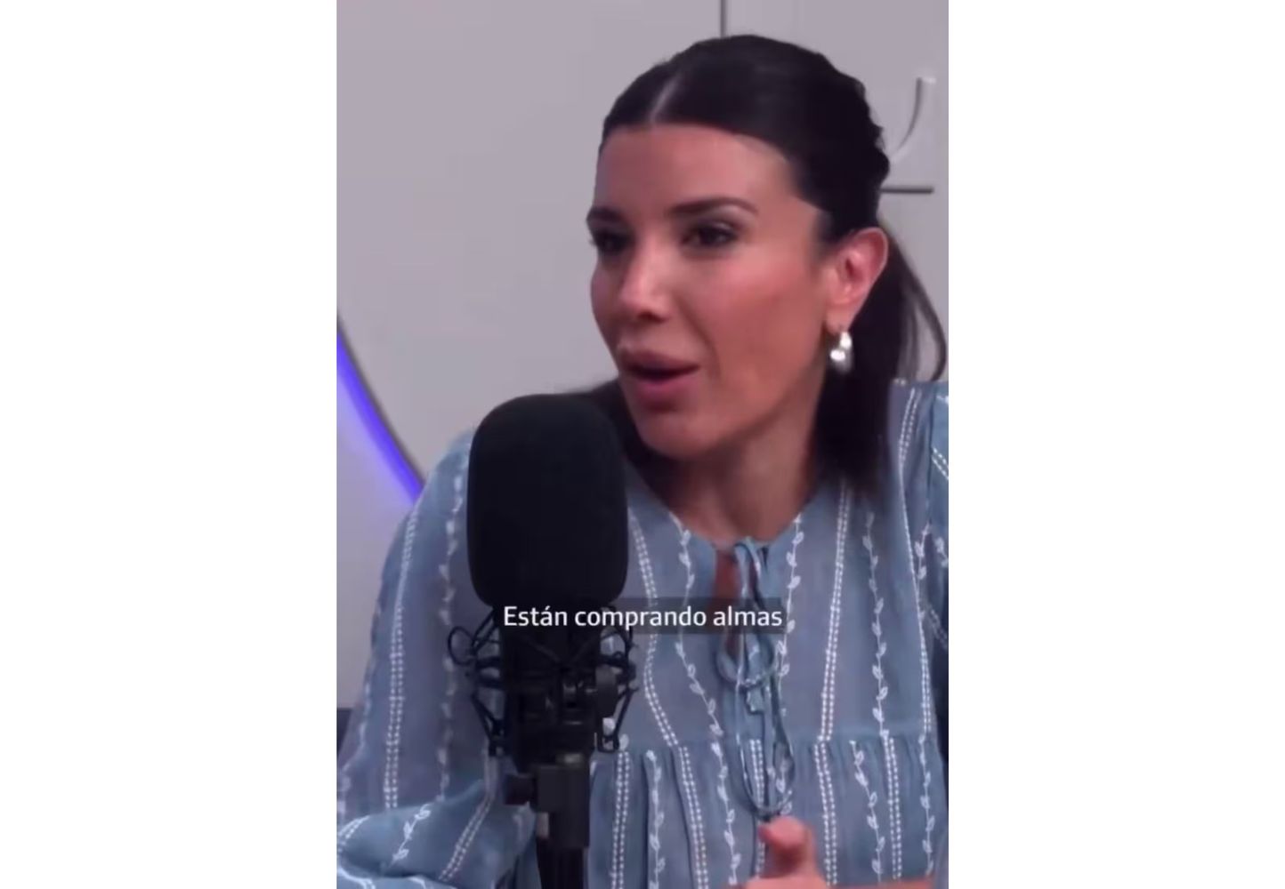 Las declaraciones de Andrea que causaron polémica.