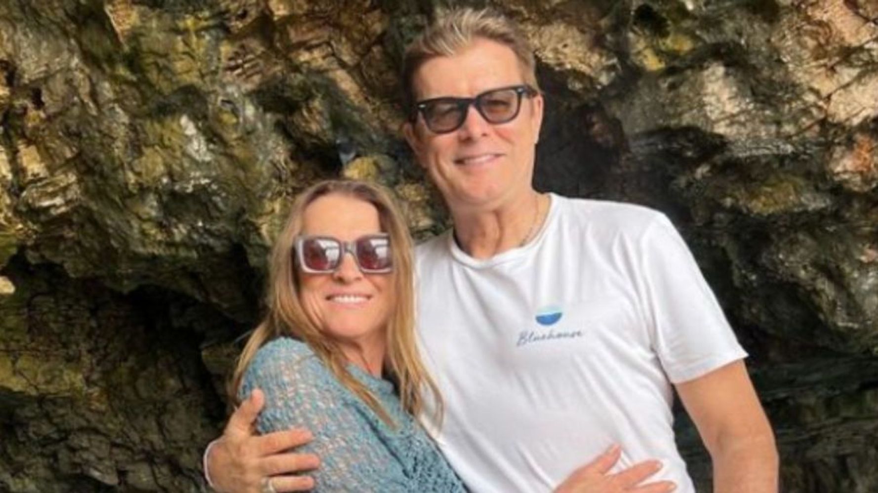 Gabriel Corrado y su esposa