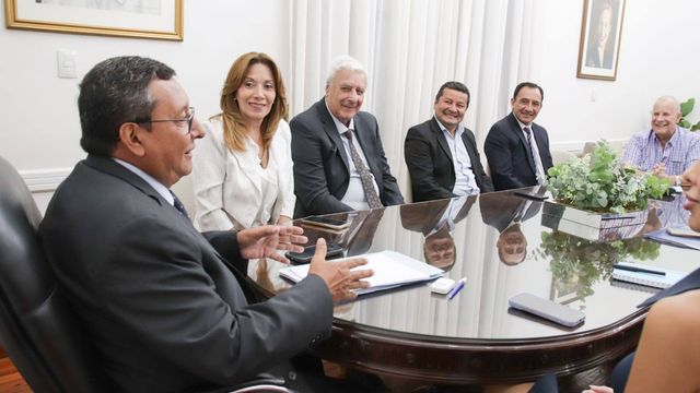 Reunión en el Ministerio del Interior