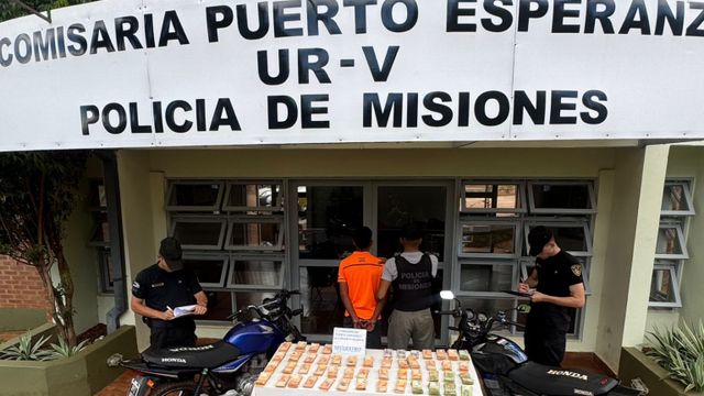 Puerto Esperanza: detuvieron en Wanda a un ex empleado acusado de robar $10 millones y comprar dos motos.