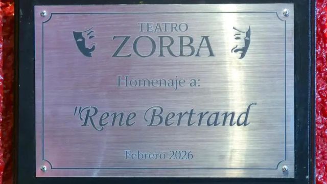 La sala del Zorba ahora se llama René Bertrand