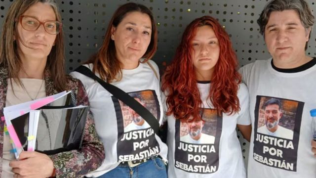 La familia de Sebastián Villarreal.