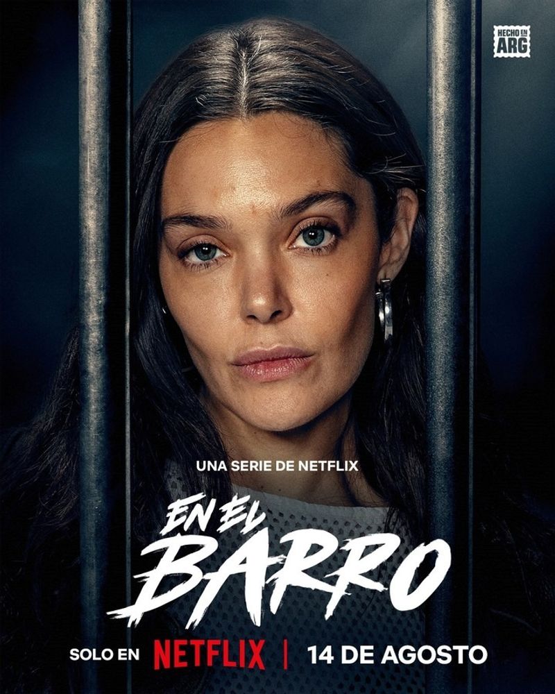 Ana Rujas en las promociones de En el Barro, temporada 1.