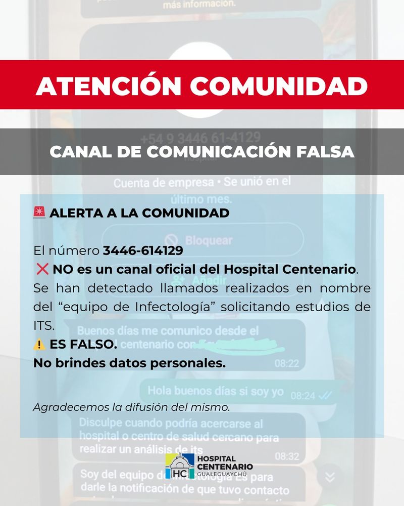 Alerta estafa