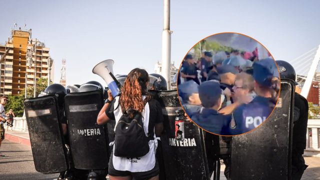 Marcha contra la reforma laboral en Córdoba.