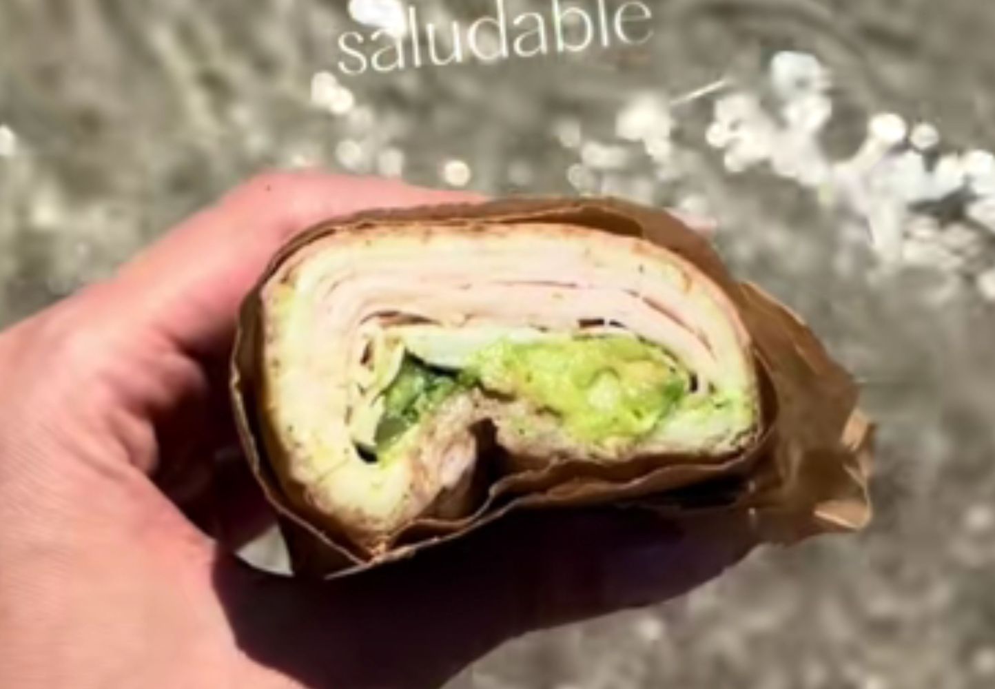 Así quedan los wraps.