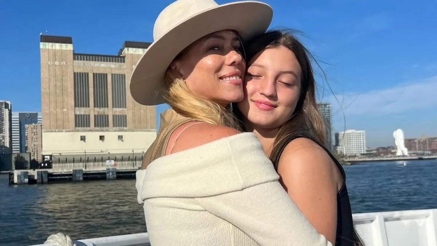 Nicole Neumann y su hija Allegra