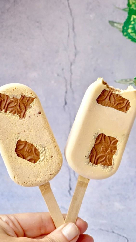 Así quedan los helados con esta receta.