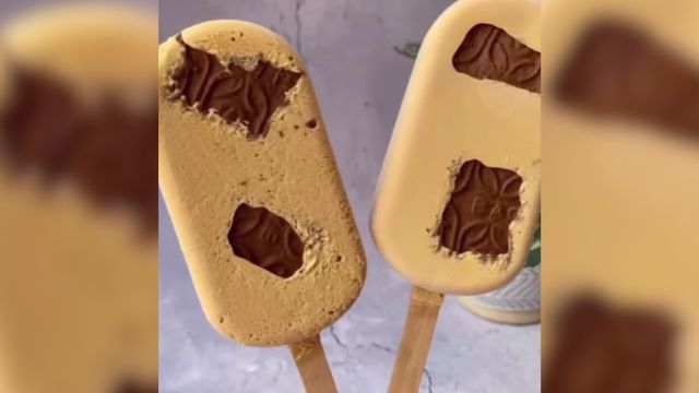Estos helados caseros llevan pocos ingredientes y son muy fáciles de hacer.
