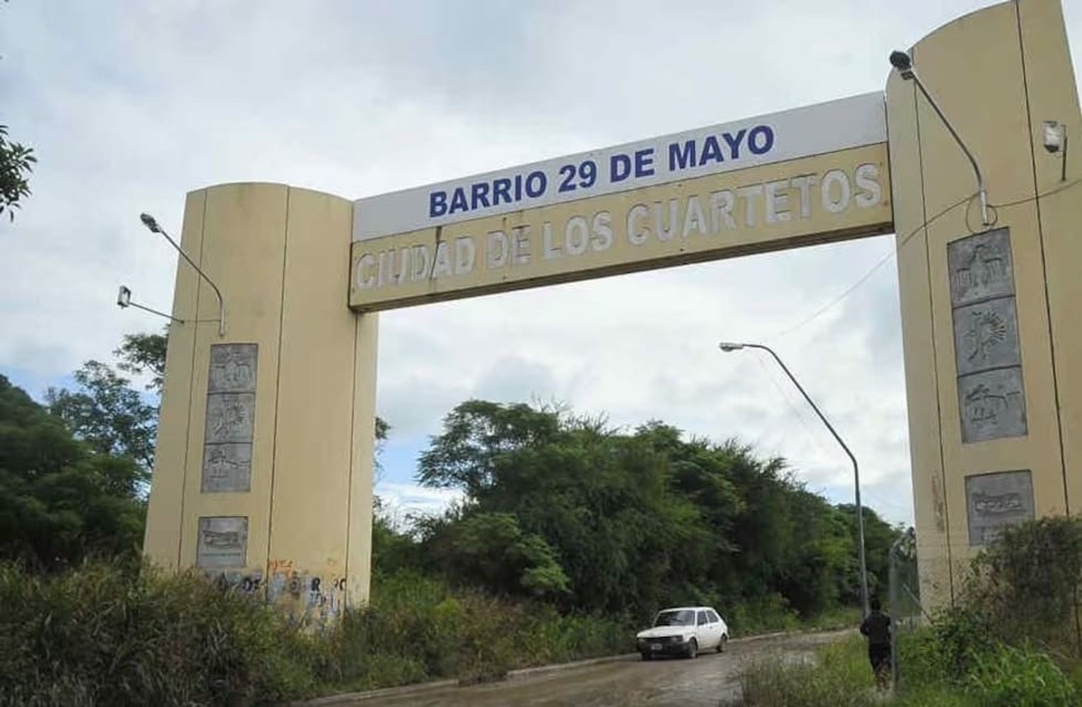 Investigación en barrio Ciudad de Los Cuartetos.