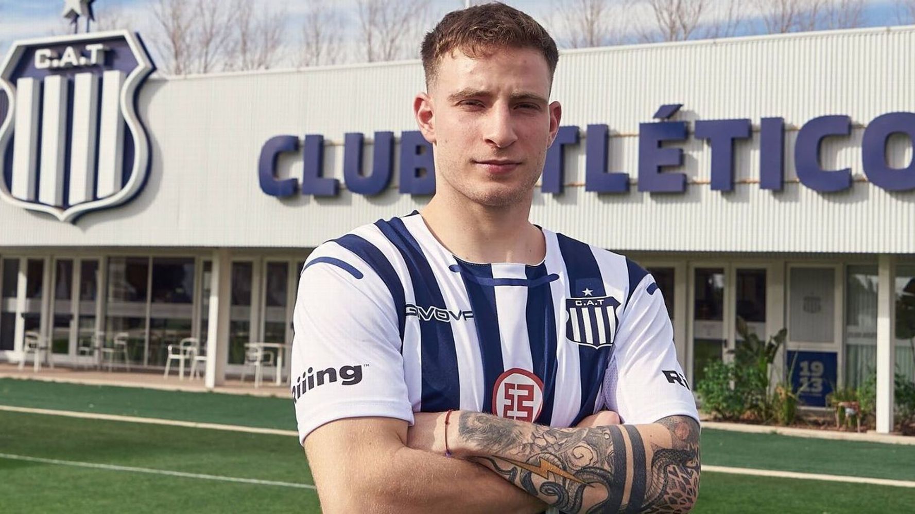 Tras una lesión muscular, Bruno Barticciotto puede volver en Talleres.