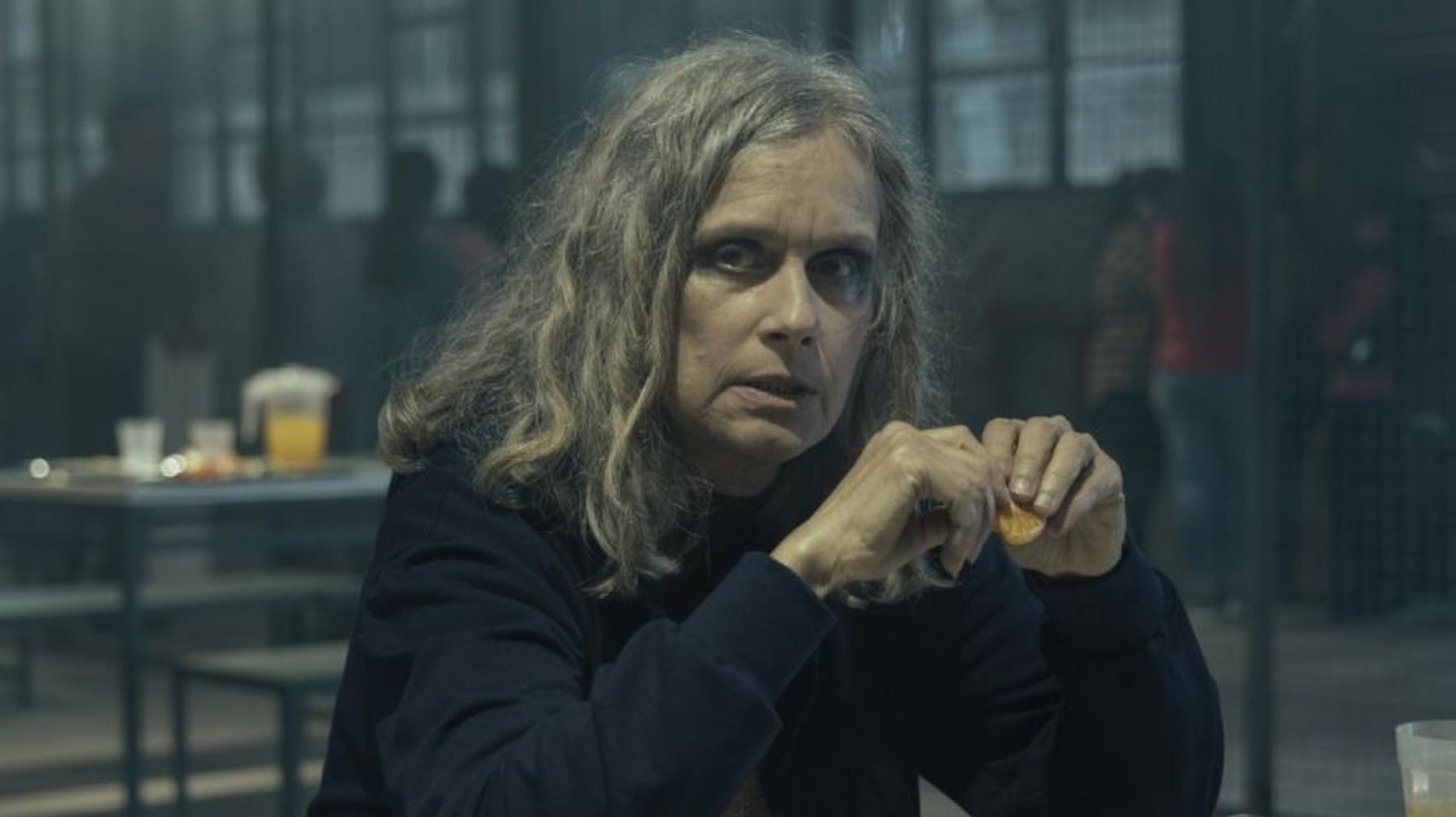 Juana Molina como Piquito en la serie de Netflix.