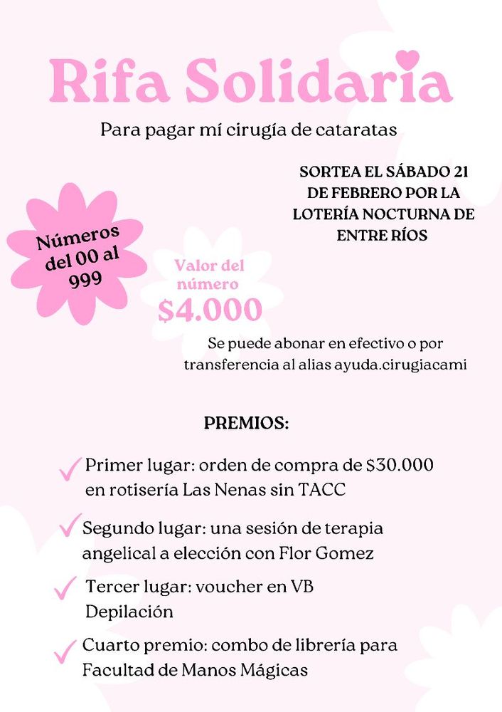 Es periodista, tiene discapacidad visual y lanzó una rifa solidaria para costear una cirugía en Paraná.