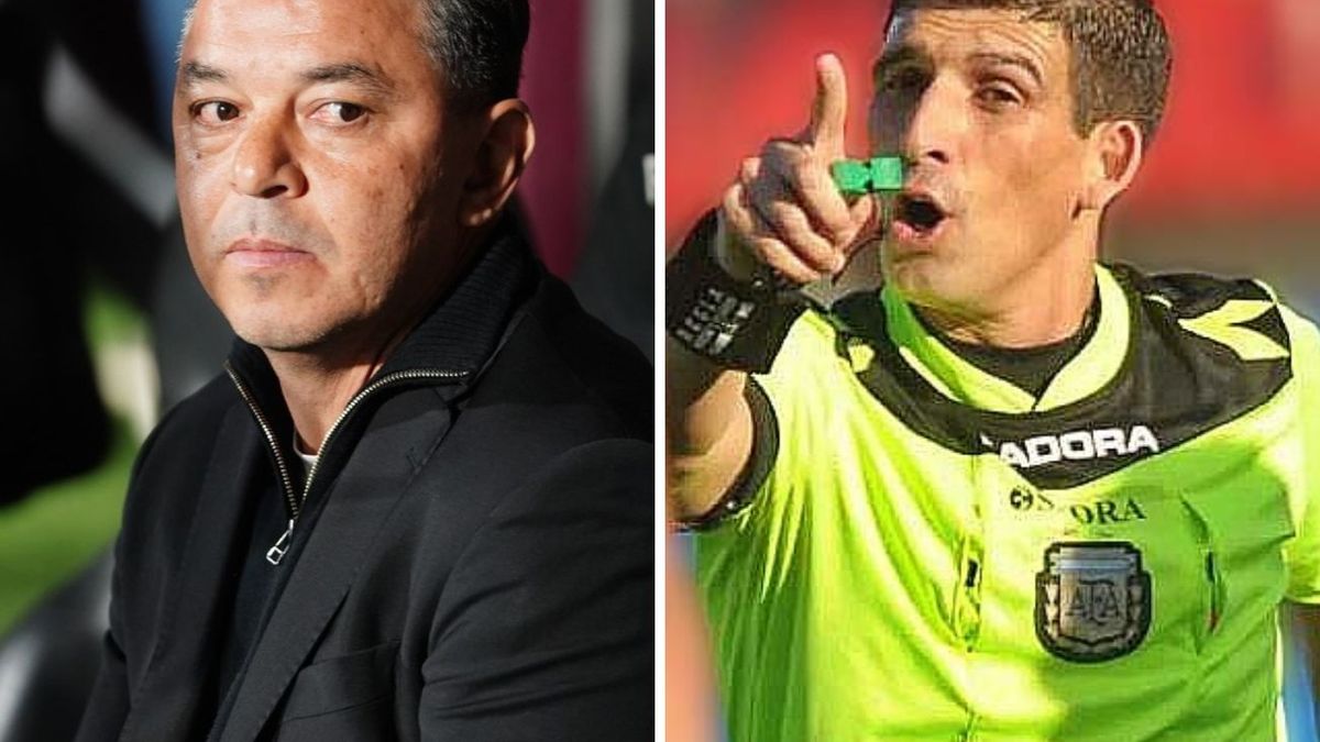 Marcelo Gallardo y Andrés Merlos casi se van a las manos: la fuerte frase que le habría dicho el árbitro