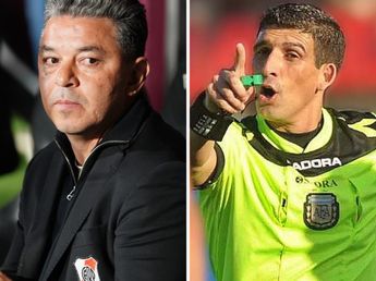 Marcelo Gallardo y Andrés Merlos casi se van a las manos: la fuerte frase que le habría dicho el árbitro