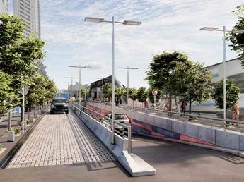 El fin de las barreras: construyen el túnel más esperado de CABA