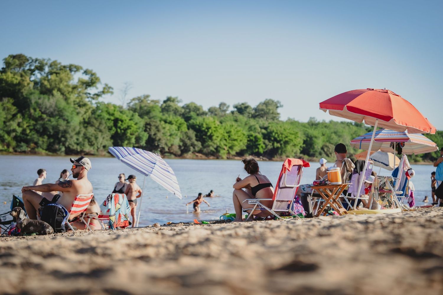 Playa de Entre Ríos.