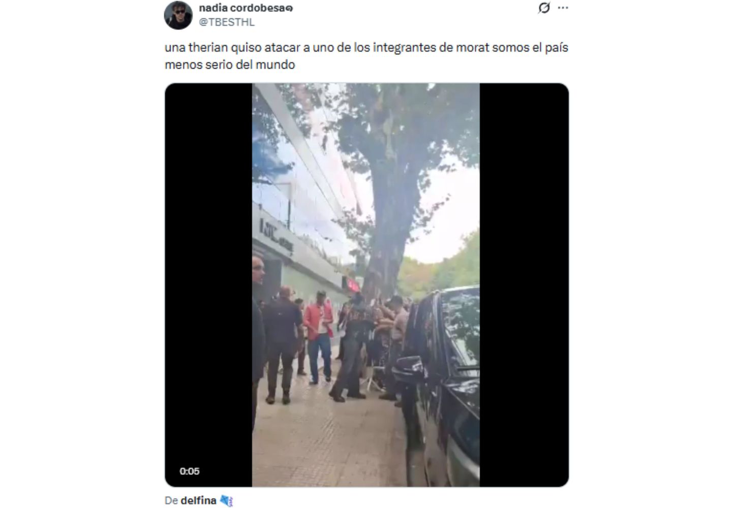 Las redes aseguraban que era un ataque de un therian.