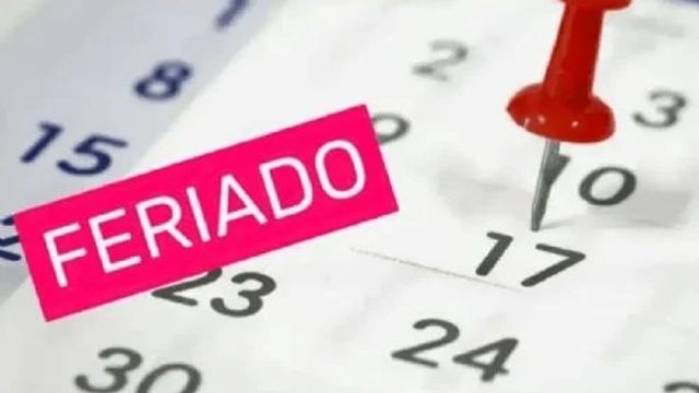 Feriado de Carnaval.