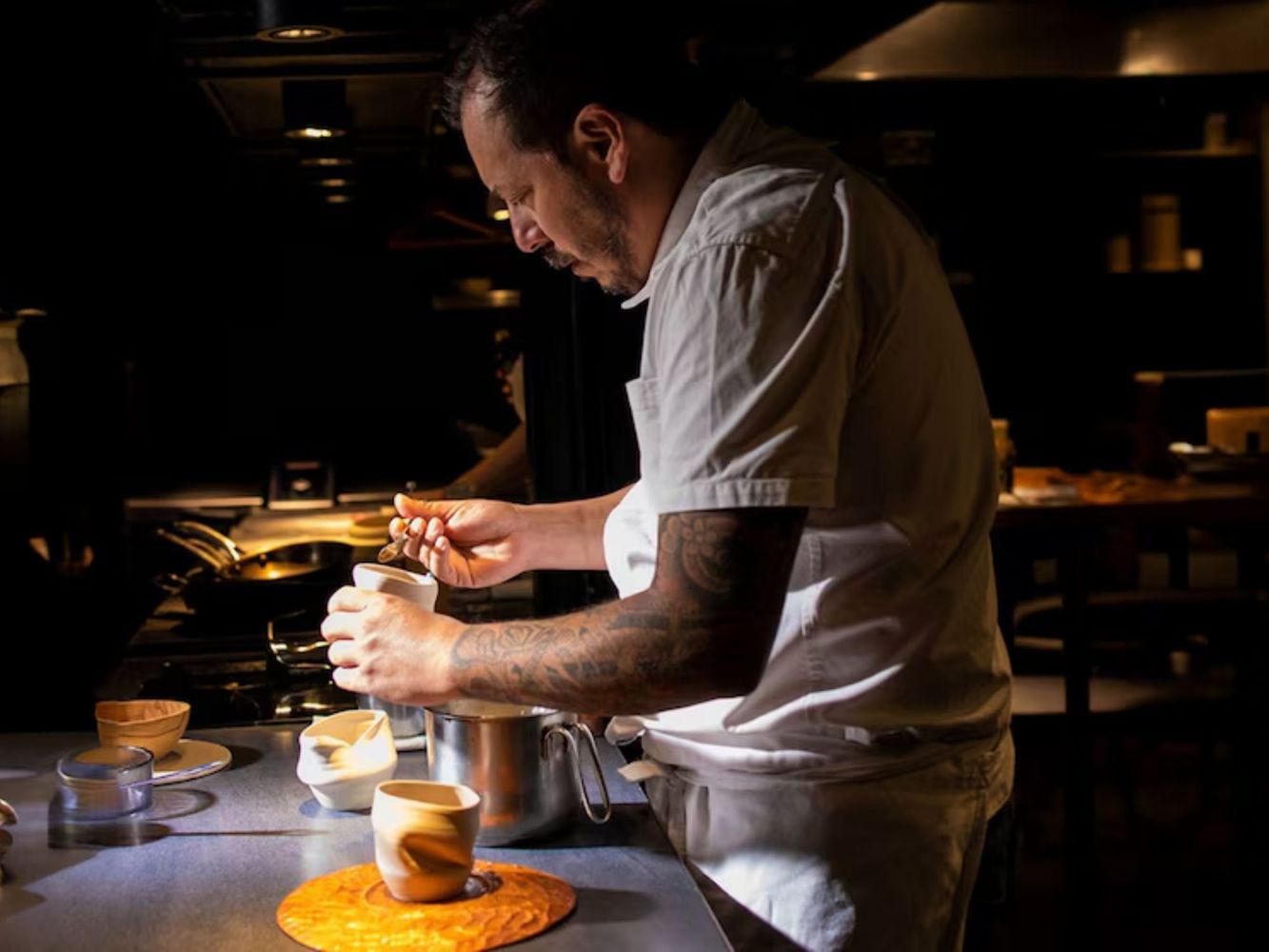 Aramburu, el exclusivo restaurante en que comió Bad Bunny.