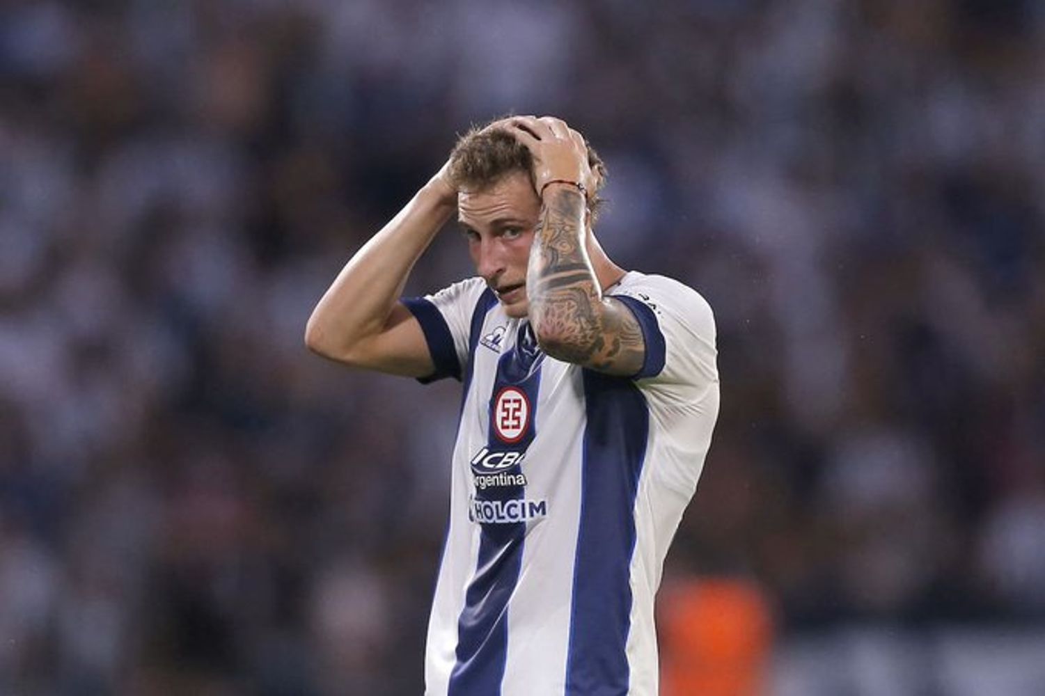 Bruno Barticciotto, otra vez afuera en Talleres. Tres lesiones en poco más de dos meses.