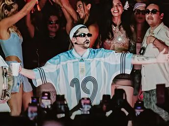 Bad Bunny en River 2026: del reencuentro con Cazzu a Wanda Nara en 'La Casita' y el casi beso con una fan