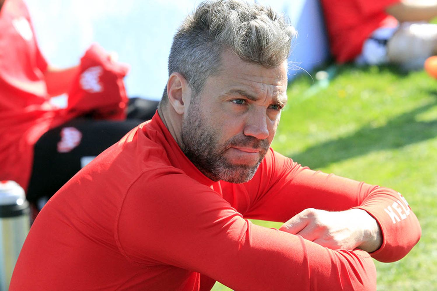 Julio Chiarini, manager de Gimnasia de Jujuy, pero unido por el afecto con Instituto.