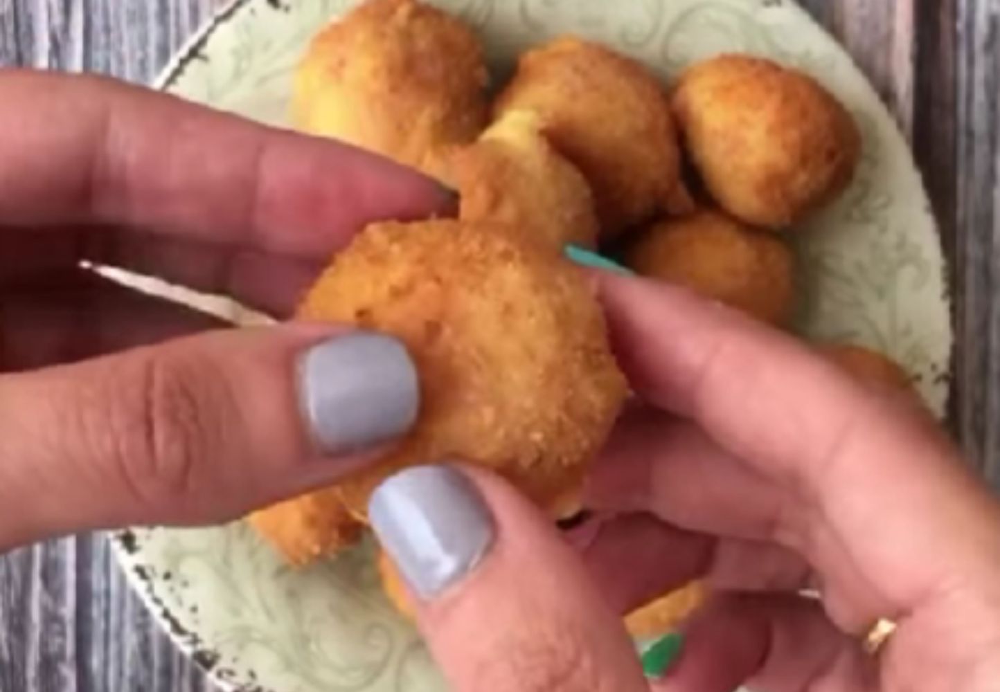 Estas croquetas son muy fáciles de hacer.
