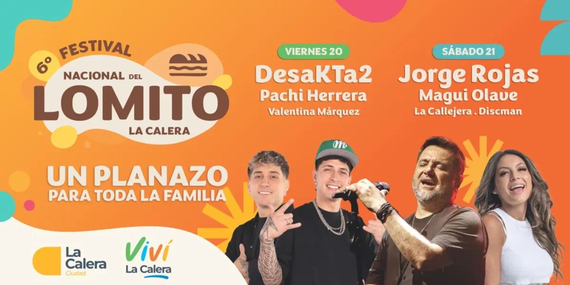 Festival Nacional del Lomito en La Calera.