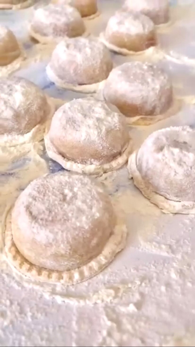 Esta pasta rellena es muy fácil de hacer.