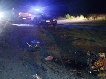 Un hombre de 42 años falleció tras impactar a un camión con su auto en la ruta Provincial 13