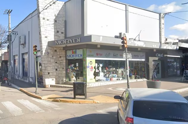 El local que sufrió el robo en Córdoba.