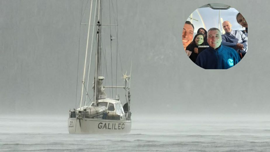 El Galileo llegó a Malvinas
