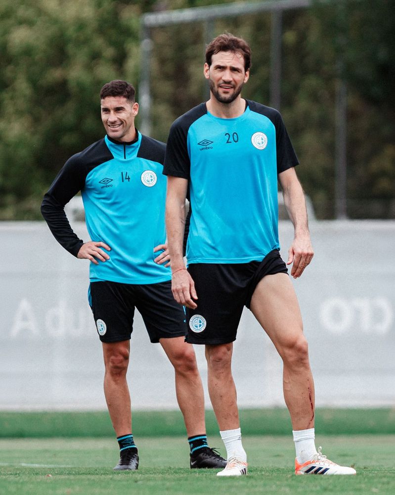 Franco Vázquez, entrenamiento de Belgrano