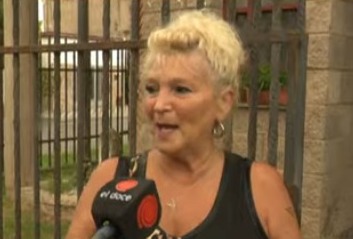 Gabriela, la víctima del robo y el incendio en Córdoba.