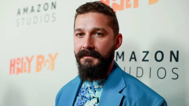 Shia Labeouf, reconocido actor y director estadounidense.