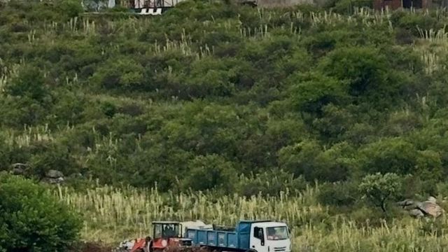 Vecinos de Villa Santa Cruz del Lago denuncian un basural municipal a cielo abierto