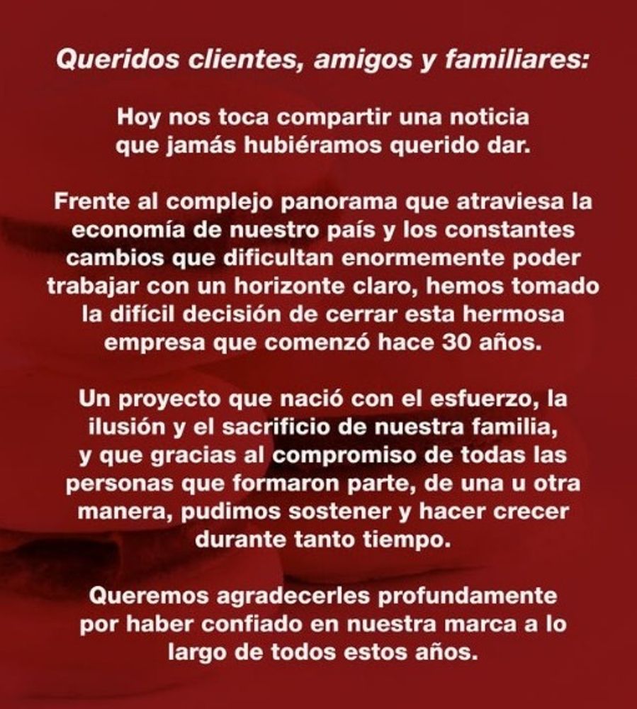 El último mensaje de La Paila.