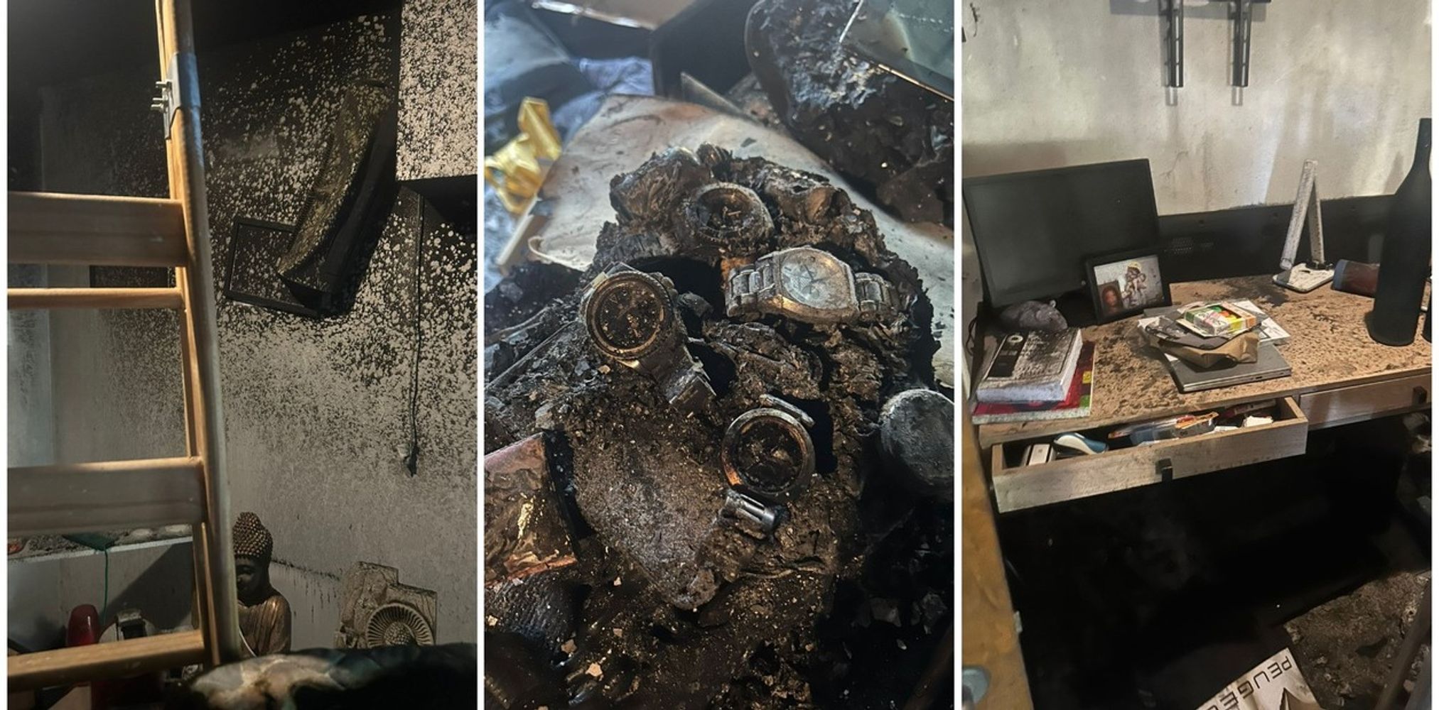 así quedó la casa del ex Gran Hermano