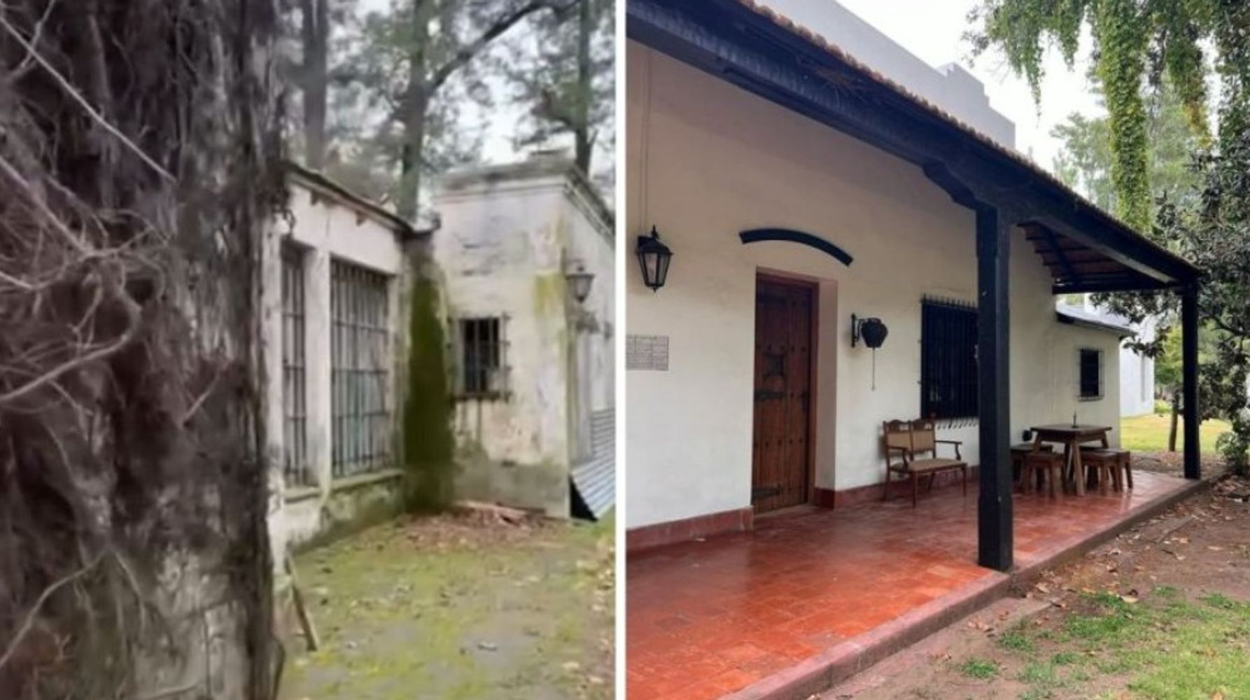 Espacios al aire libre y jardines amplios, parte fundamental de la propuesta familiar de la chef y su esposo.