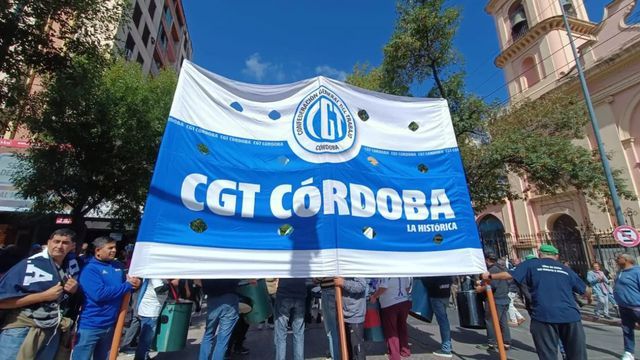 Paro de la CGT en Córdoba.