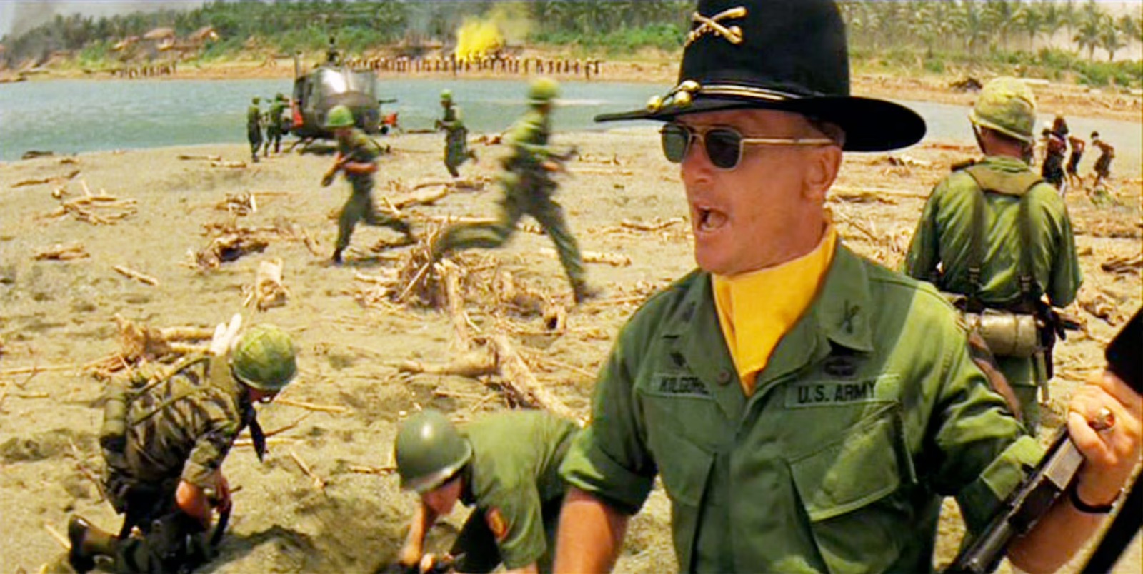 Robert Duvall en Apocalypse Now.