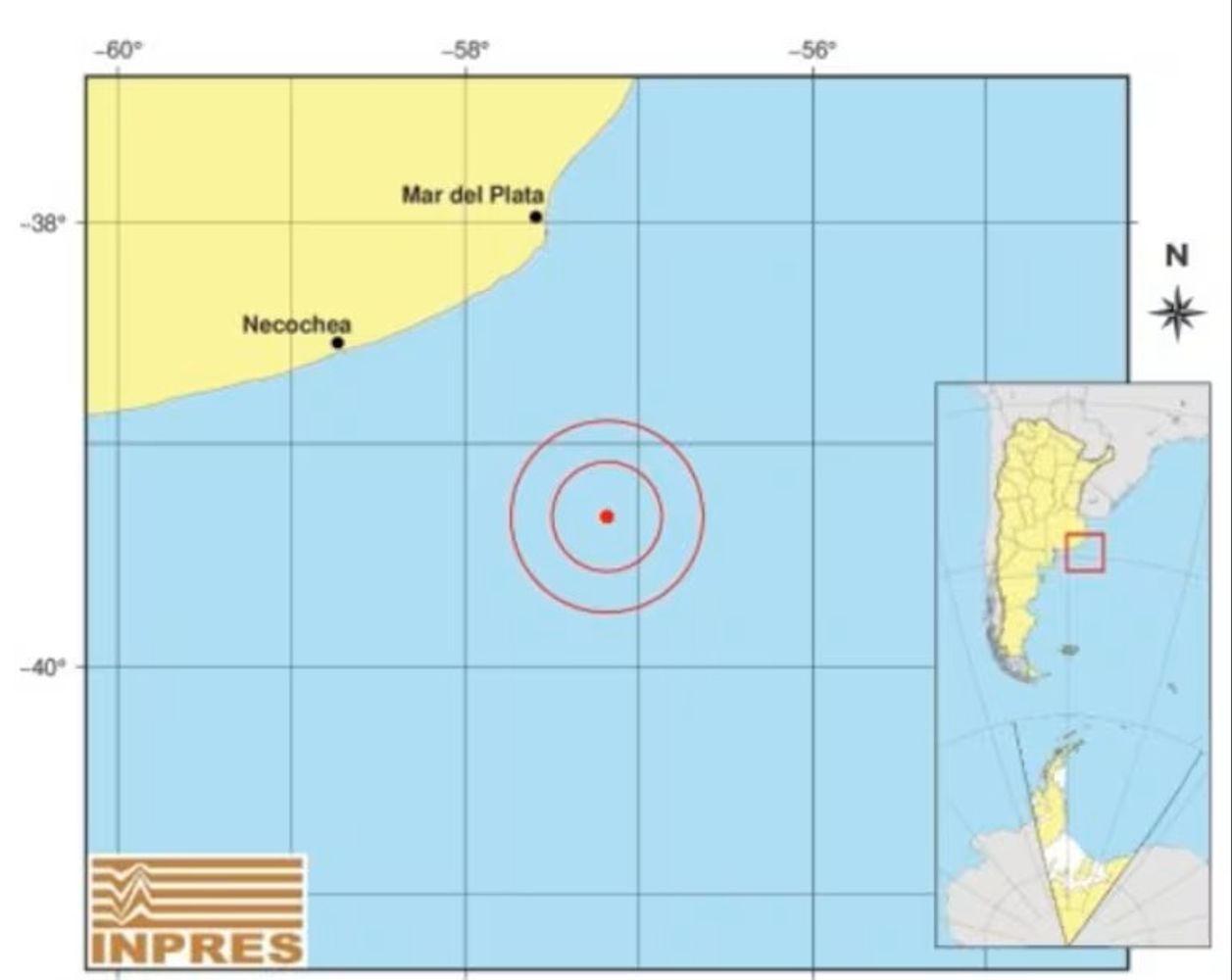 Sismo en MDQ