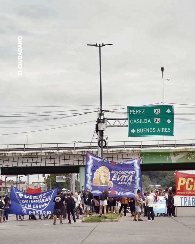 Paro General 19 de febrero en Rosario