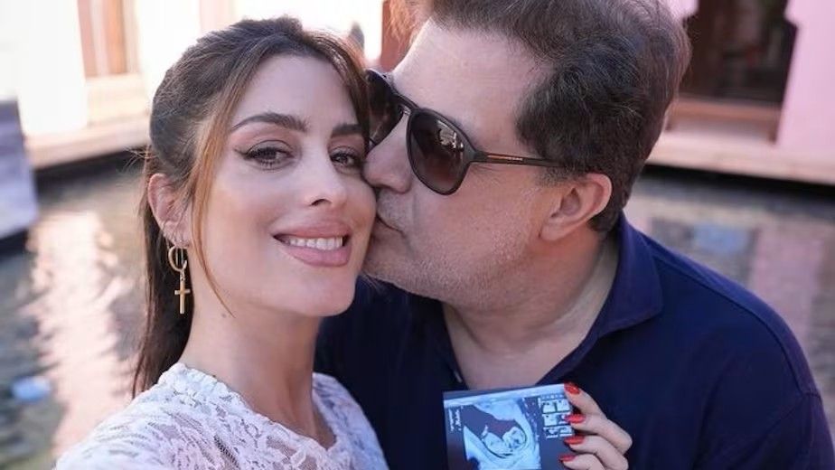 Agustina Casanova y su marido