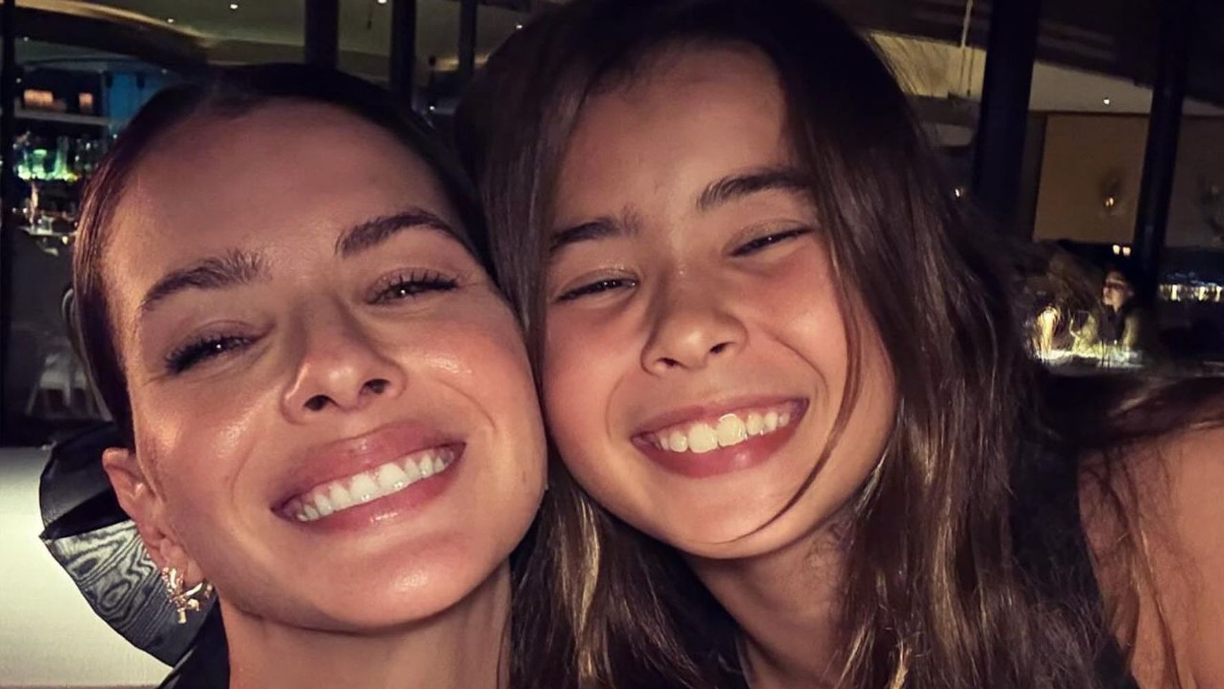 China Suárez y su hija Rufina