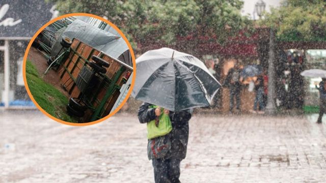 Una fuerte tormenta hizo desastres en el sudeste de la provincia de Córdoba.