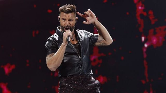 Ricky Martín en Córdoba. 